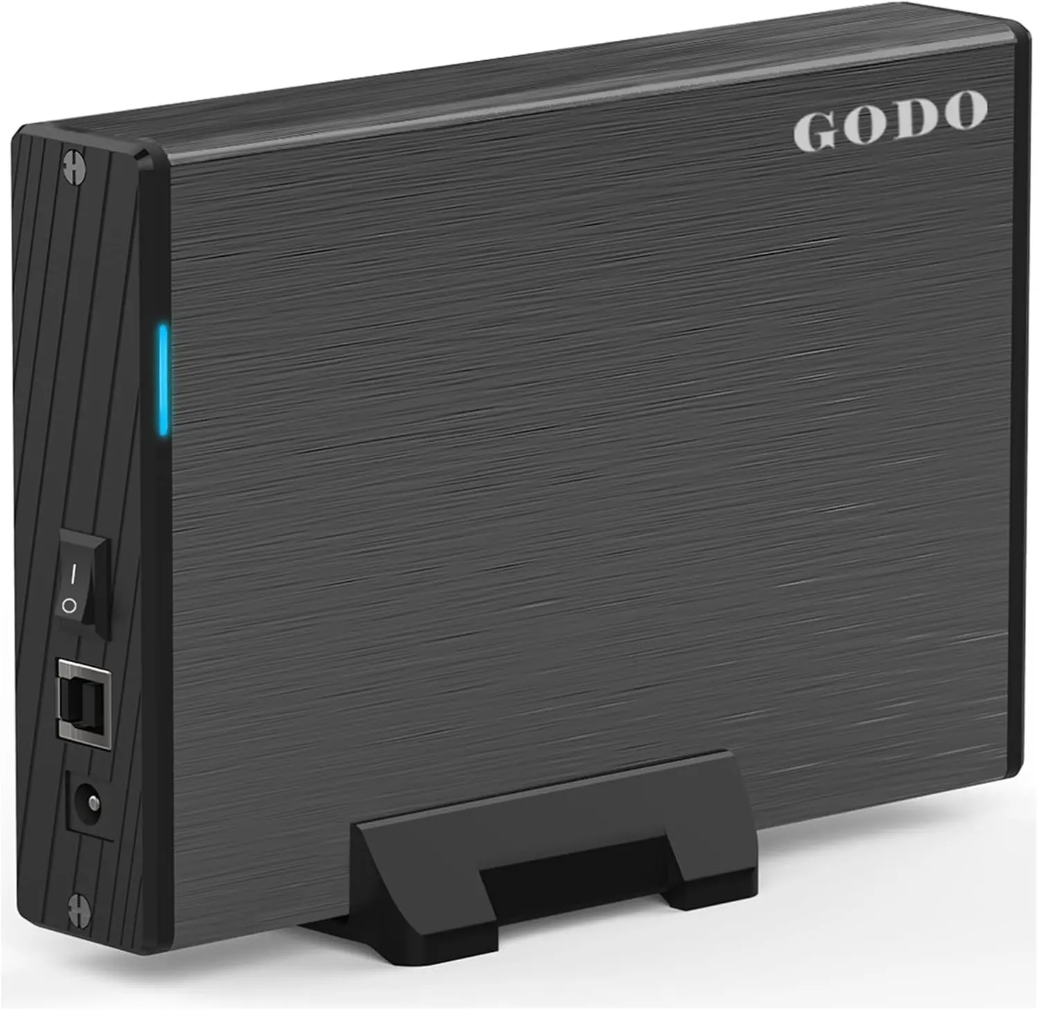 USB 3.0 to 3.5 Inch Hard Drive Enclosure, Vertical External Docking with Stand for SATA HDD SSD, Aluminum Alloy Case Support Up to 18TB with UASP, Power Adapter
USB 3.0 to 3.5 Inch Hard Drive Enclosure, Vertical External Docking with Stand for SATA HDD SSD, Aluminum Alloy Case Support Up to 18TB with UASP, Power Adapter