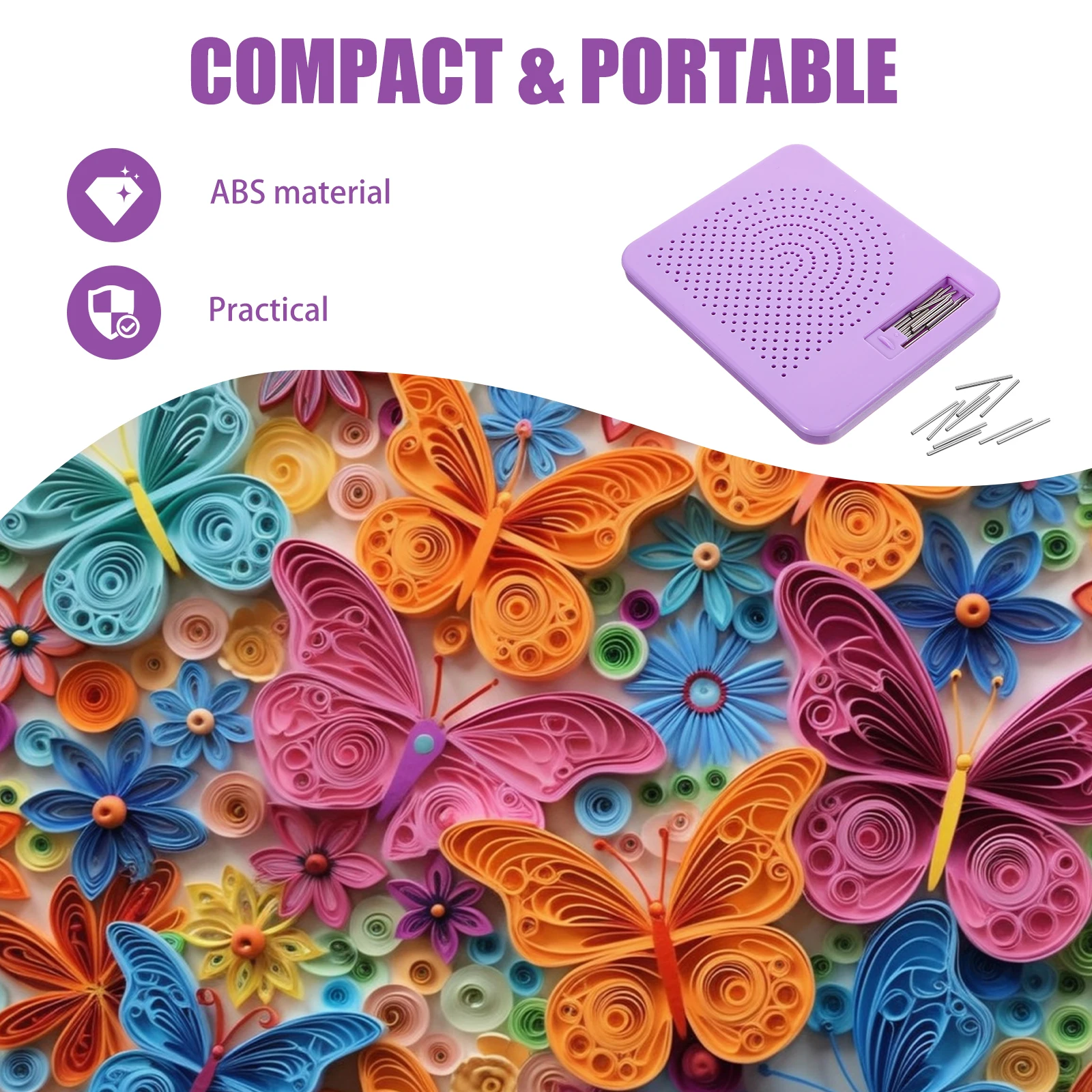 Quilling Board Set Nonslip Shape Fixing Paper Winder Tool for Cards Packaging Decorations Painting Ornaments Accessories
Quilling Board Set Nonslip Shape Fixing Paper Winder Tool for Cards Packaging Decorations Painting Ornaments Accessories