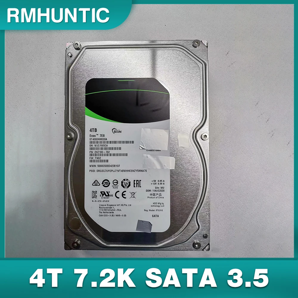 ST4000NM000A для Seagate Galaxy 4T Enterprise Server Жесткий диск SATA3 4T 7,2K SATA 3,5" Жесткий диск
ST4000NM000A для Seagate Galaxy 4T Enterprise Server Жесткий диск SATA3 4T 7,2K SATA 3,5" Жесткий диск