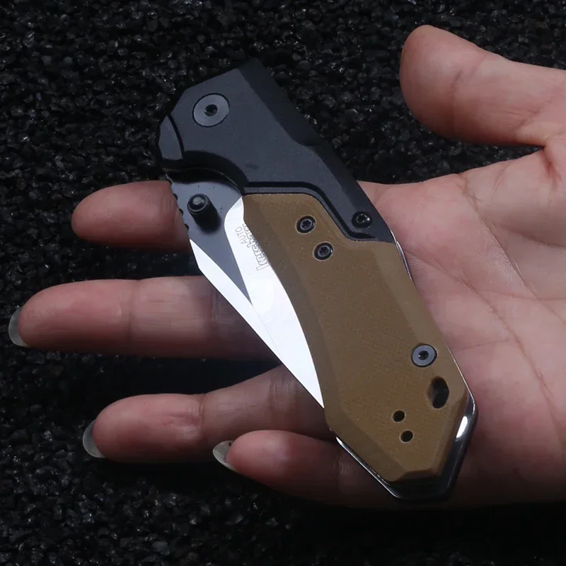 KS 7851 Outdoor Camping knife, folding pocket knife outdoor multi-purpose knife High hardness hunting camping tool knife
KS 7851 Outdoor Camping knife, folding pocket knife outdoor multi-purpose knife High hardness hunting camping tool knife