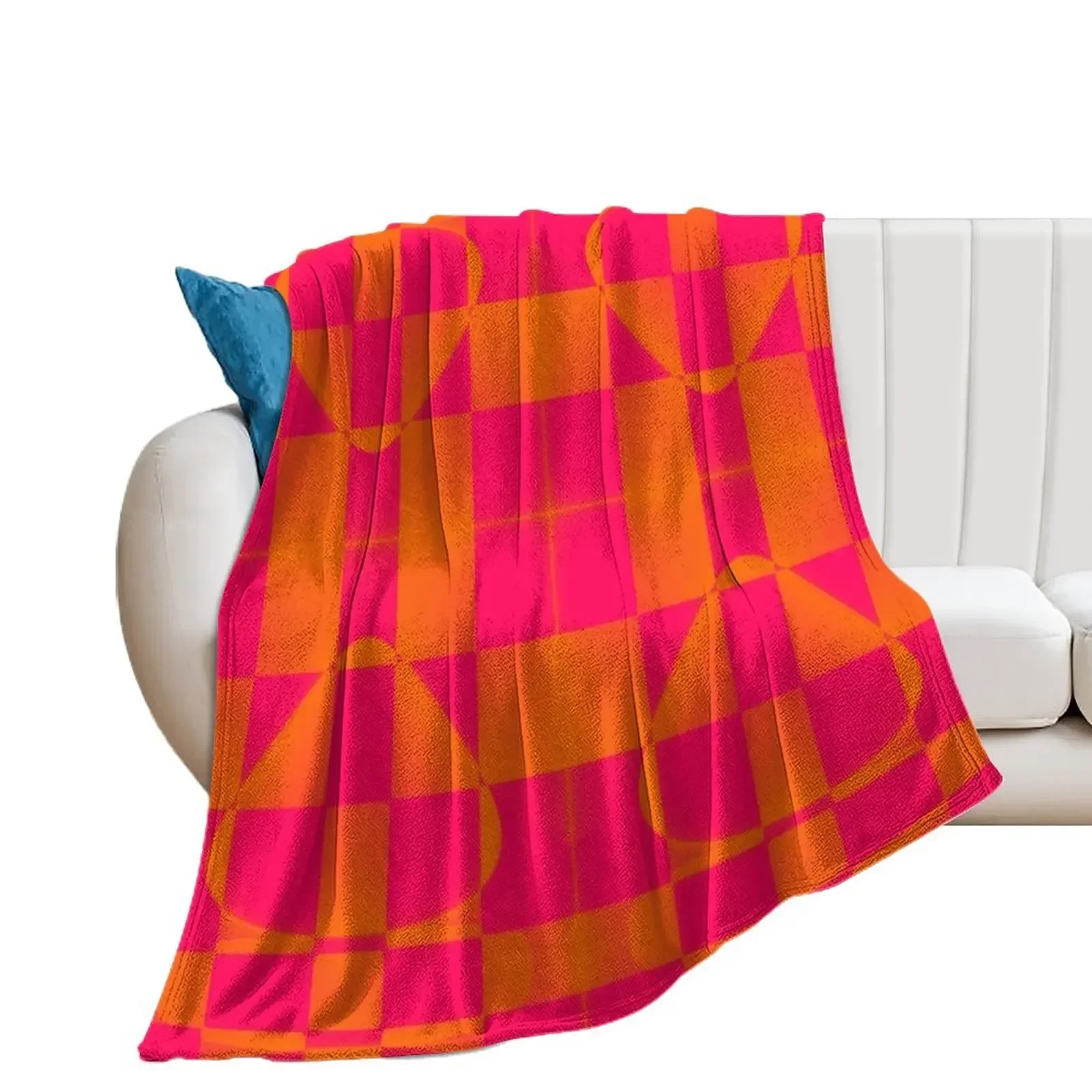 Popping Pink and Orange Throw Blanket Softest for sofa Summer Plaid on the sofa Blankets
Popping Pink and Orange Throw Blanket Softest for sofa Summer Plaid on the sofa Blankets