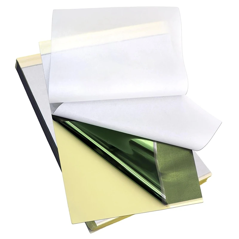 100 Sheets Tattoo Transfer Paper A4 Size Tattootemplate Paper, 4 Layers Tattoo Template Paper Fortattoo,Thermal Paper
100 Sheets Tattoo Transfer Paper A4 Size Tattootemplate Paper, 4 Layers Tattoo Template Paper Fortattoo,Thermal Paper