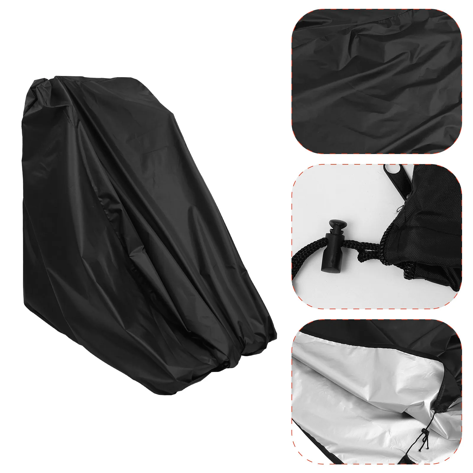 Treadmill Cover Black Waterproof Dust-Proof Lightweight Drawstring Easy Install Cover for Running Machine Home Gym
Treadmill Cover Black Waterproof Dust-Proof Lightweight Drawstring Easy Install Cover for Running Machine Home Gym