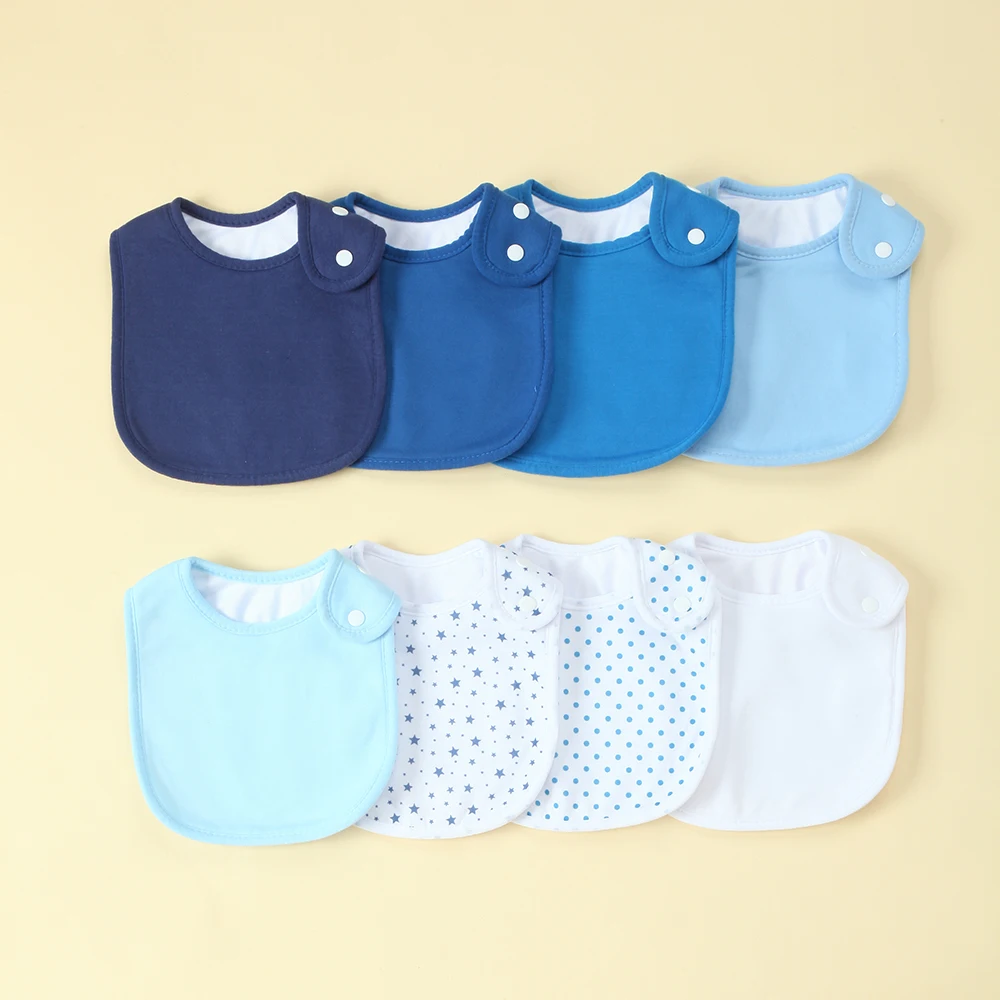 4 Layer Thick Absorbent Baby Boys Bibs, 8 Pcs Waterproof Infant Bibs, Soft and Gentle, Adjustable Snap
4 Layer Thick Absorbent Baby Boys Bibs, 8 Pcs Waterproof Infant Bibs, Soft and Gentle, Adjustable Snap