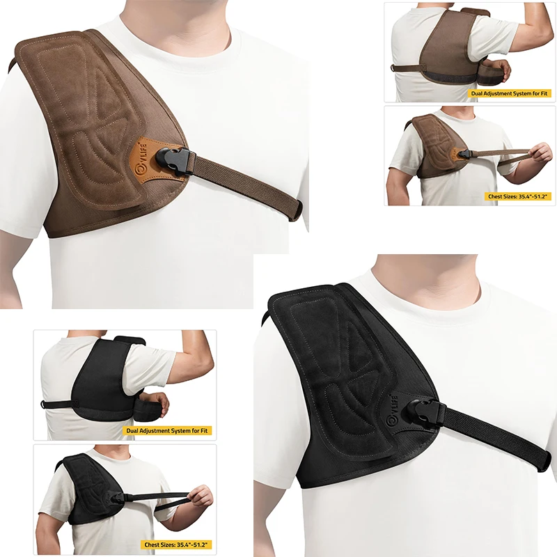 CVLIFE Recoil Pad for Shotgun Shoulder Pad Shooting Vest Universal Protector for Range Hunting and Shooting
CVLIFE Recoil Pad for Shotgun Shoulder Pad Shooting Vest Universal Protector for Range Hunting and Shooting