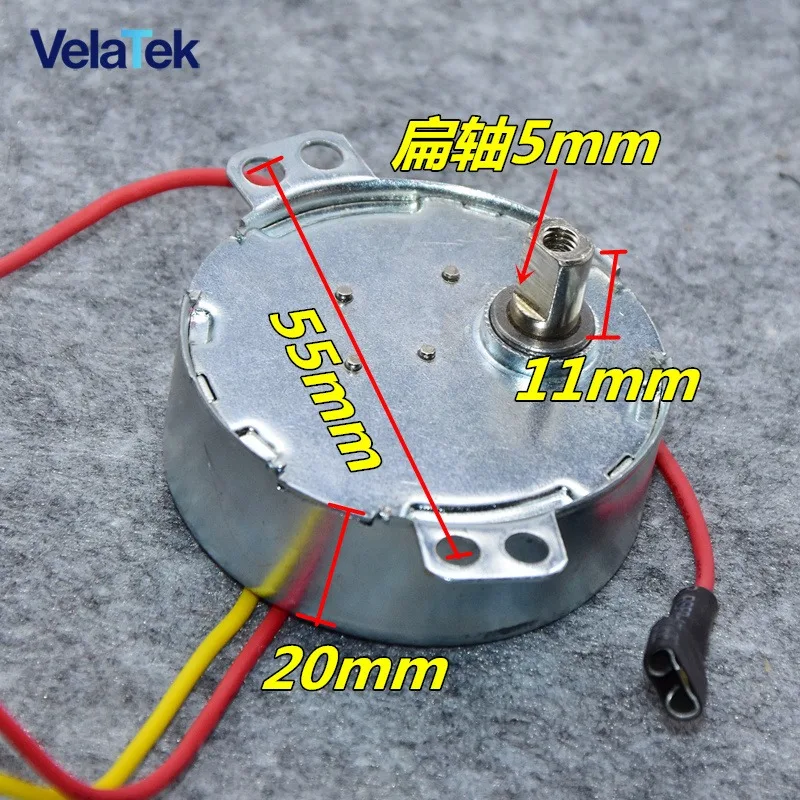 for Electric Fan 49TYJ 0.12W 220V Claw Type Permanent Magnet Pendulum Synchronous Motor Motor Type Accessories
for Electric Fan 49TYJ 0.12W 220V Claw Type Permanent Magnet Pendulum Synchronous Motor Motor Type Accessories