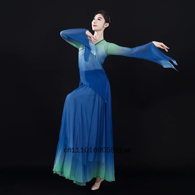 New Women Classical Dance Dress Elegant Folk Dance Costume Slim Fit 720 Degree Dance Skirt Square Dance Outfit Performance Wear
New Women Classical Dance Dress Elegant Folk Dance Costume Slim Fit 720 Degree Dance Skirt Square Dance Outfit Performance Wear