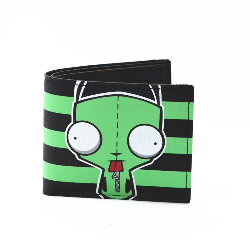 Модный милый повседневный кошелек Invader Zim PU Invader Zim Bifold, милый студенческий кошелек с героями мультфильмов, модный карман для карт
Модный милый повседневный кошелек Invader Zim PU Invader Zim Bifold, милый студенческий кошелек с героями мультфильмов, модный карман для карт