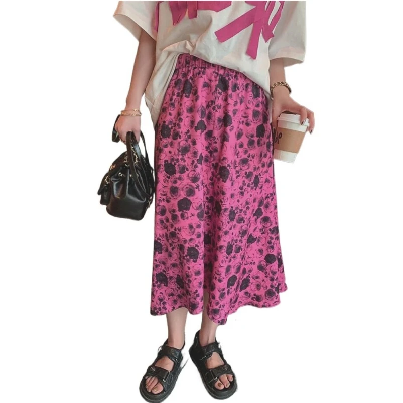 Spring Cotton Fuschia A-Line Vintage Print Wavy Edge Skirts Ankle-Length Feminine High Street Ladies Beach Soft Vestidos Clothes
Spring Cotton Fuschia A-Line Vintage Print Wavy Edge Skirts Ankle-Length Feminine High Street Ladies Beach Soft Vestidos Clothes