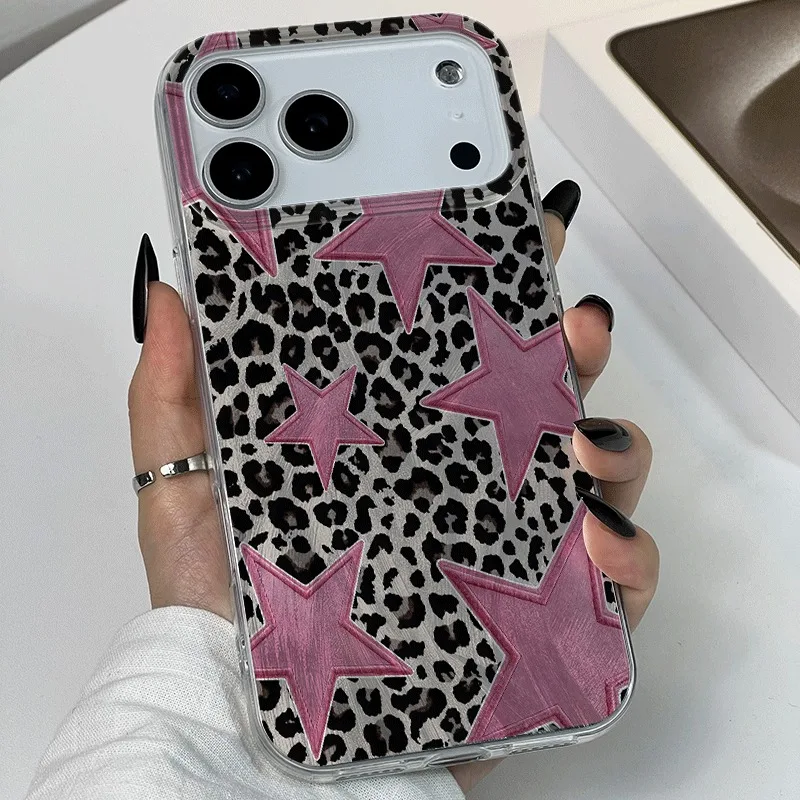 Pink Star Leopard Print Premium Retro Phone Case for iPhone 17 Pro Max 16 15 14 13 12 11 XS Max X XR 7 8 Plus 16E 17E Air Cover
Pink Star Leopard Print Premium Retro Phone Case for iPhone 17 Pro Max 16 15 14 13 12 11 XS Max X XR 7 8 Plus 16E 17E Air Cover