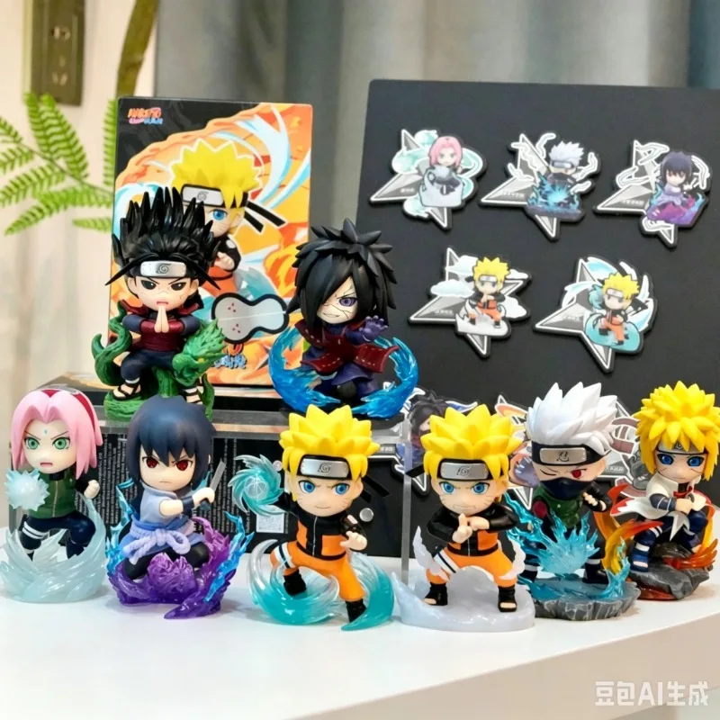8styles Naruto Blind Box Set Anime Uzumaki Naruto Uchiha Sasuke Sakura Kakashi Figures Collection Model Ornament Toys Gifts
8styles Naruto Blind Box Set Anime Uzumaki Naruto Uchiha Sasuke Sakura Kakashi Figures Collection Model Ornament Toys Gifts