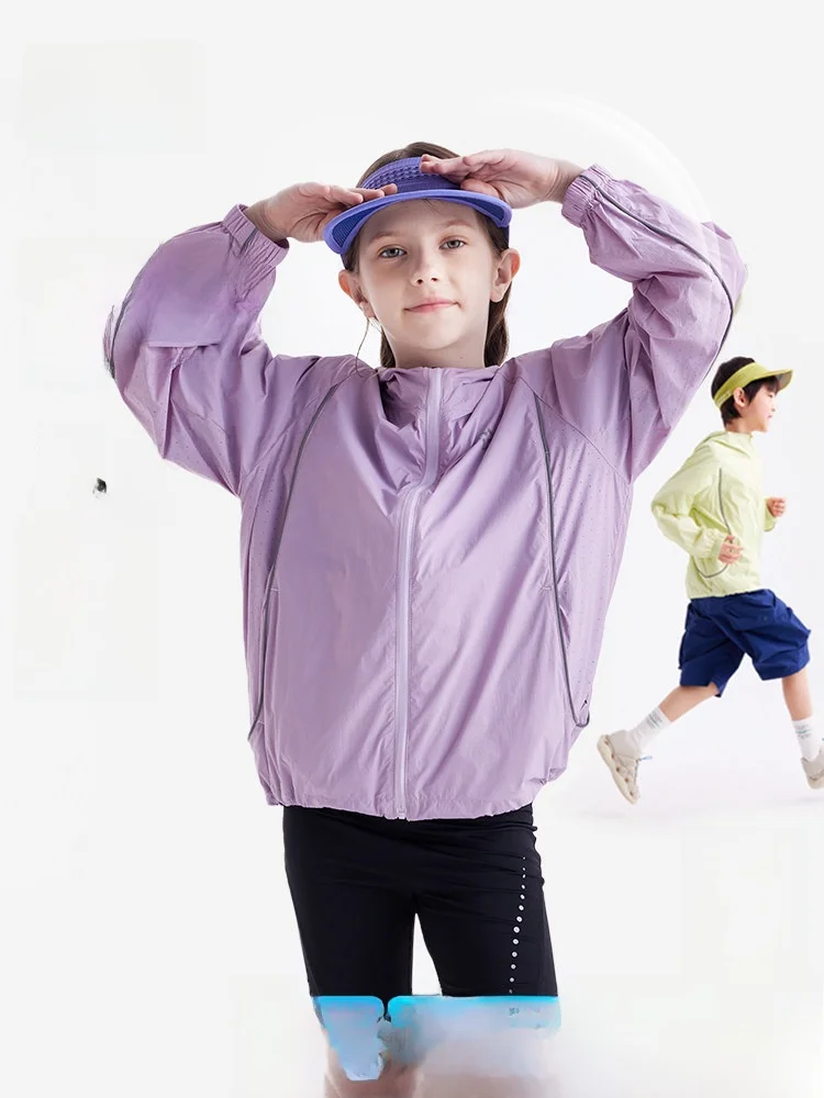 Lightweight Breathable Children's Outdoor Sun Protection Clothing Gulu Diary Children's Summer Lightweight Windbreaker
Lightweight Breathable Children's Outdoor Sun Protection Clothing Gulu Diary Children's Summer Lightweight Windbreaker