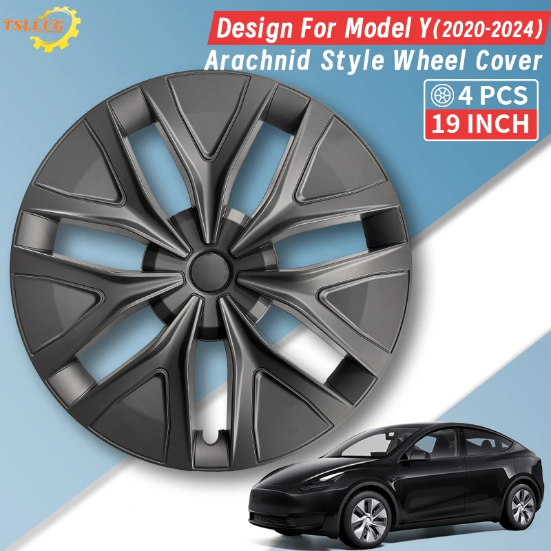 Комплект из 4 колпаков на 19-дюймовые диски для Tesla Model Y 2020-2024, стиль 38, замена колпаков на колеса, полноразмерные аксессуары для дисков
Комплект из 4 колпаков на 19-дюймовые диски для Tesla Model Y 2020-2024, стиль 38, замена колпаков на колеса, полноразмерные аксессуары для дисков