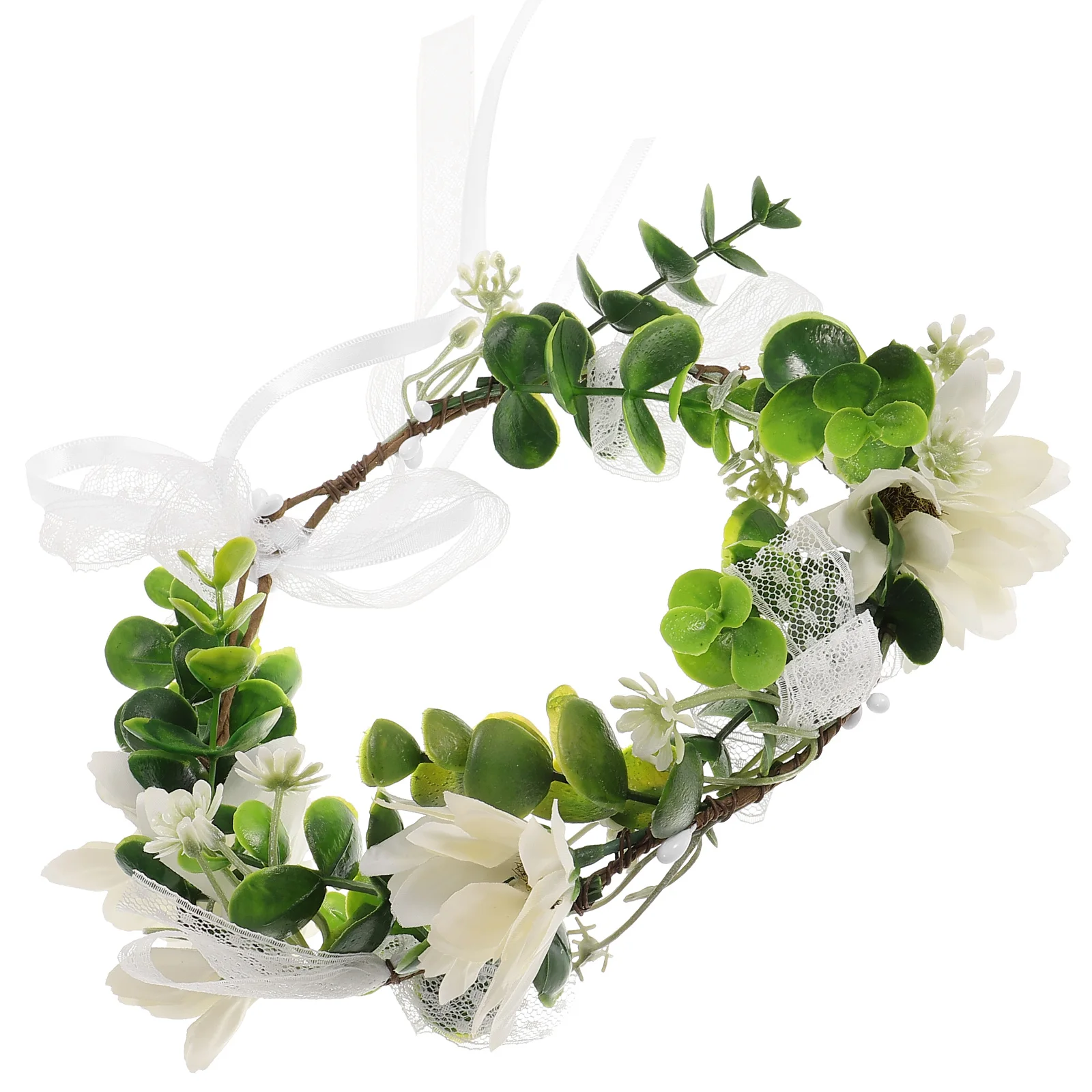 Floral Headband for Women Bride Wedding Hair Accessories Wreath Tiara Girls Crown Handmade Headdress Leaf Crown Flower Kit
Floral Headband for Women Bride Wedding Hair Accessories Wreath Tiara Girls Crown Handmade Headdress Leaf Crown Flower Kit