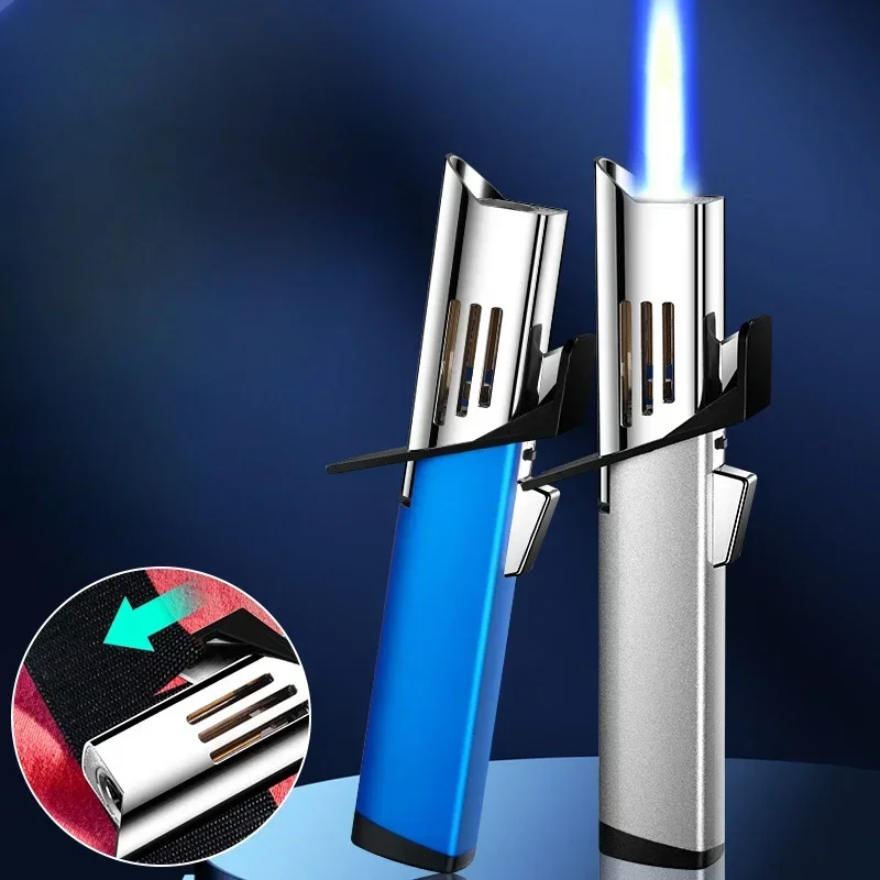 Inflatable High Temperature Direct Fire Metal Gun Outdoor Barbecue Baking Blue Flame Windproof Lighter Portable Emergency
Inflatable High Temperature Direct Fire Metal Gun Outdoor Barbecue Baking Blue Flame Windproof Lighter Portable Emergency