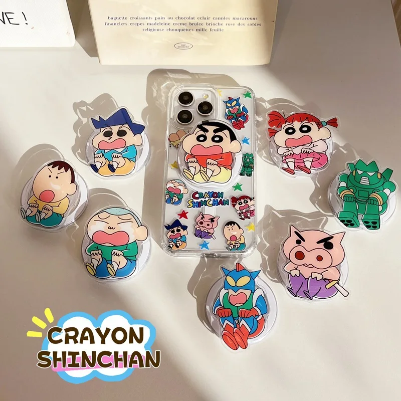 Cartoon Crayon Shin chan Magnetic Bracket Foldable Finger Ring Solid Grip Toks Phone Holder Socket Pocket Grip Tok Bracket
Cartoon Crayon Shin chan Magnetic Bracket Foldable Finger Ring Solid Grip Toks Phone Holder Socket Pocket Grip Tok Bracket