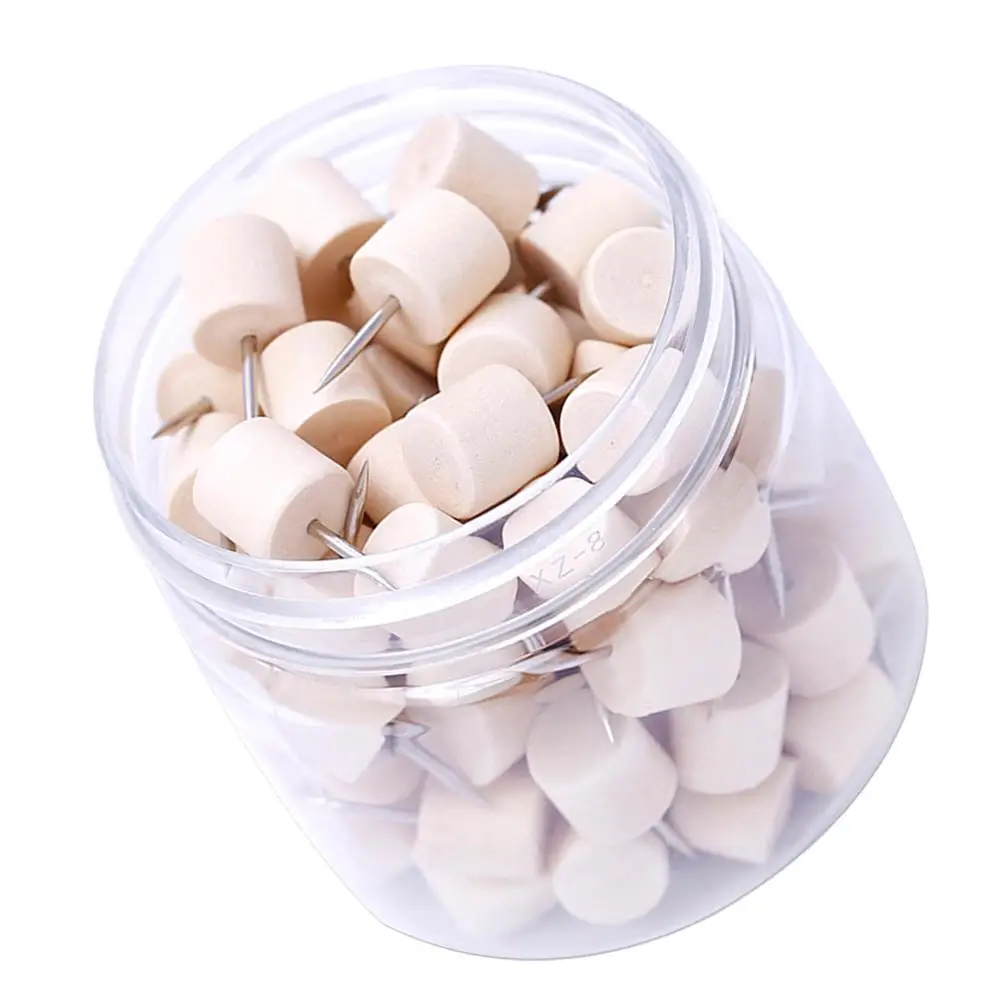 80 Pcs Push Pins Thumb Tacks Creative Cylinder Shaped Metal Nail Safe Bulletin Board Cork Strip Map Marking Poster
80 Pcs Push Pins Thumb Tacks Creative Cylinder Shaped Metal Nail Safe Bulletin Board Cork Strip Map Marking Poster