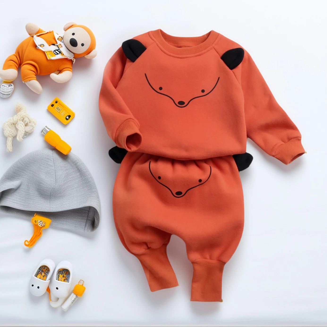 Sanlutoz Winter Warm Baby Clothing Sets Cotton Long Sleeve Tops + Long Pants 2pcs Cute Animal
Sanlutoz Winter Warm Baby Clothing Sets Cotton Long Sleeve Tops + Long Pants 2pcs Cute Animal