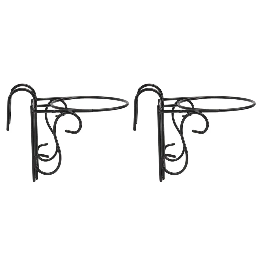 2 Pcs Balcony Planters Railing Orchid Pot Hanger Flower Holder Hanging Stand Indoor
2 Pcs Balcony Planters Railing Orchid Pot Hanger Flower Holder Hanging Stand Indoor