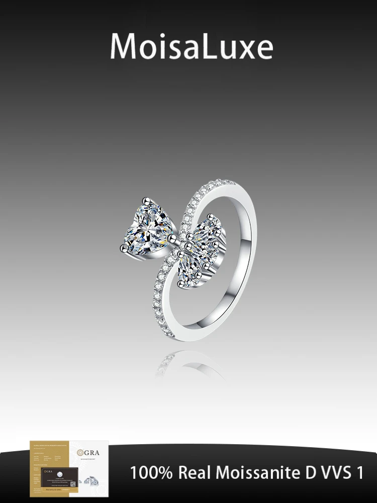 MoisaLuxe Official Store GRA Moissanite Plata Sterling 925 Silver Women's Love Bouquet, Women's Ring, Elegant And Atmospheric
MoisaLuxe Official Store GRA Moissanite Plata Sterling 925 Silver Women's Love Bouquet, Women's Ring, Elegant And Atmospheric