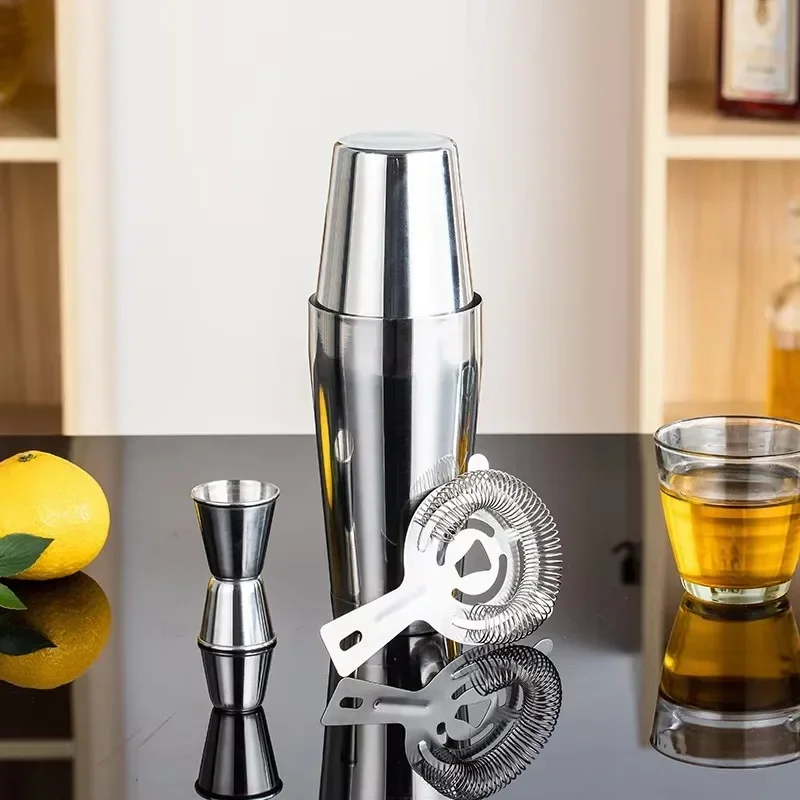 5PCS Cocktail Mixing Tools Set Stainless Steel Bartender Kit Cocktail Shaker Bar Tool Kit Wine Martini Sharker Drink Mixer Set
5PCS Cocktail Mixing Tools Set Stainless Steel Bartender Kit Cocktail Shaker Bar Tool Kit Wine Martini Sharker Drink Mixer Set