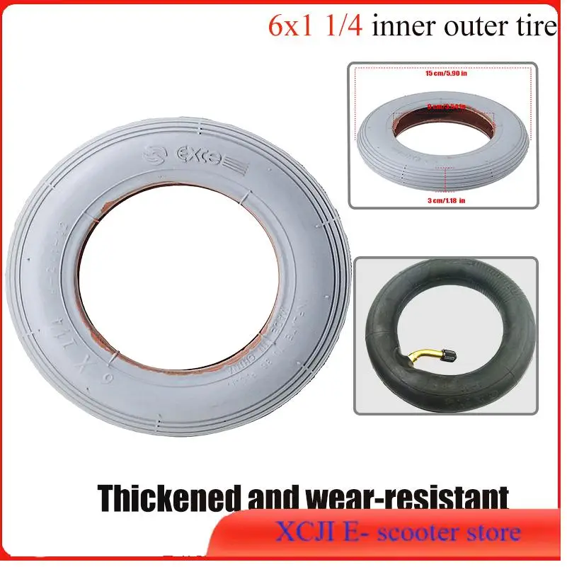 Высококачественная внутренняя внешняя шина 6x1 1/4, подходящая для мотоциклов, скутеров, электрической инвалидной коляски, переднего колеса, 6-дюймовая замена шин
Высококачественная внутренняя внешняя шина 6x1 1/4, подходящая для мотоциклов, скутеров, электрической инвалидной коляски, переднего колеса, 6-дюймовая замена шин