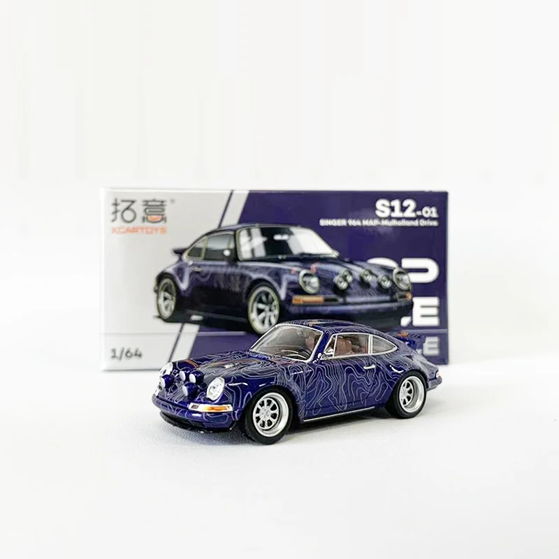 POPRace 1:64 Model Car Singer 964 Alloy Die-Cast Vehicle Mulholland Drive Coating
POPRace 1:64 Model Car Singer 964 Alloy Die-Cast Vehicle Mulholland Drive Coating