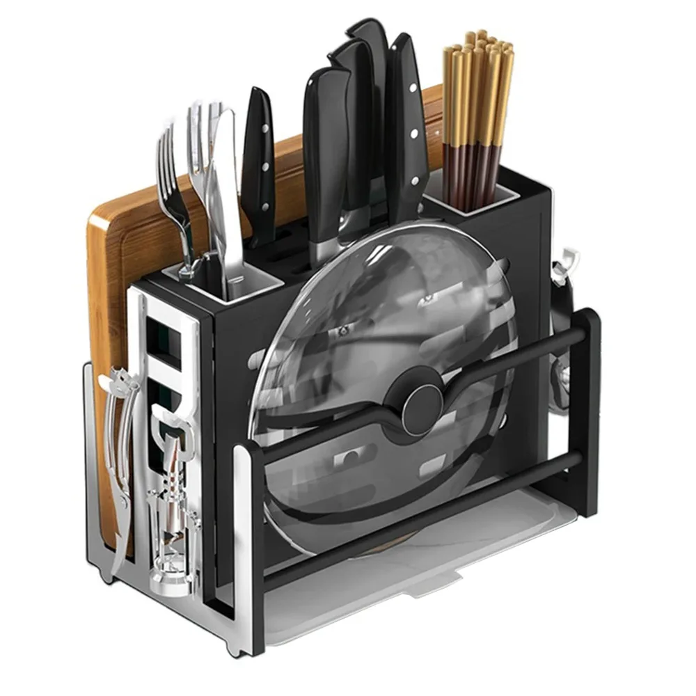 Thickened Board Integrated Cutlery Holder Breathable Drainer Function Cutting Board Storage Stand Multifunctional with Hooks
Thickened Board Integrated Cutlery Holder Breathable Drainer Function Cutting Board Storage Stand Multifunctional with Hooks