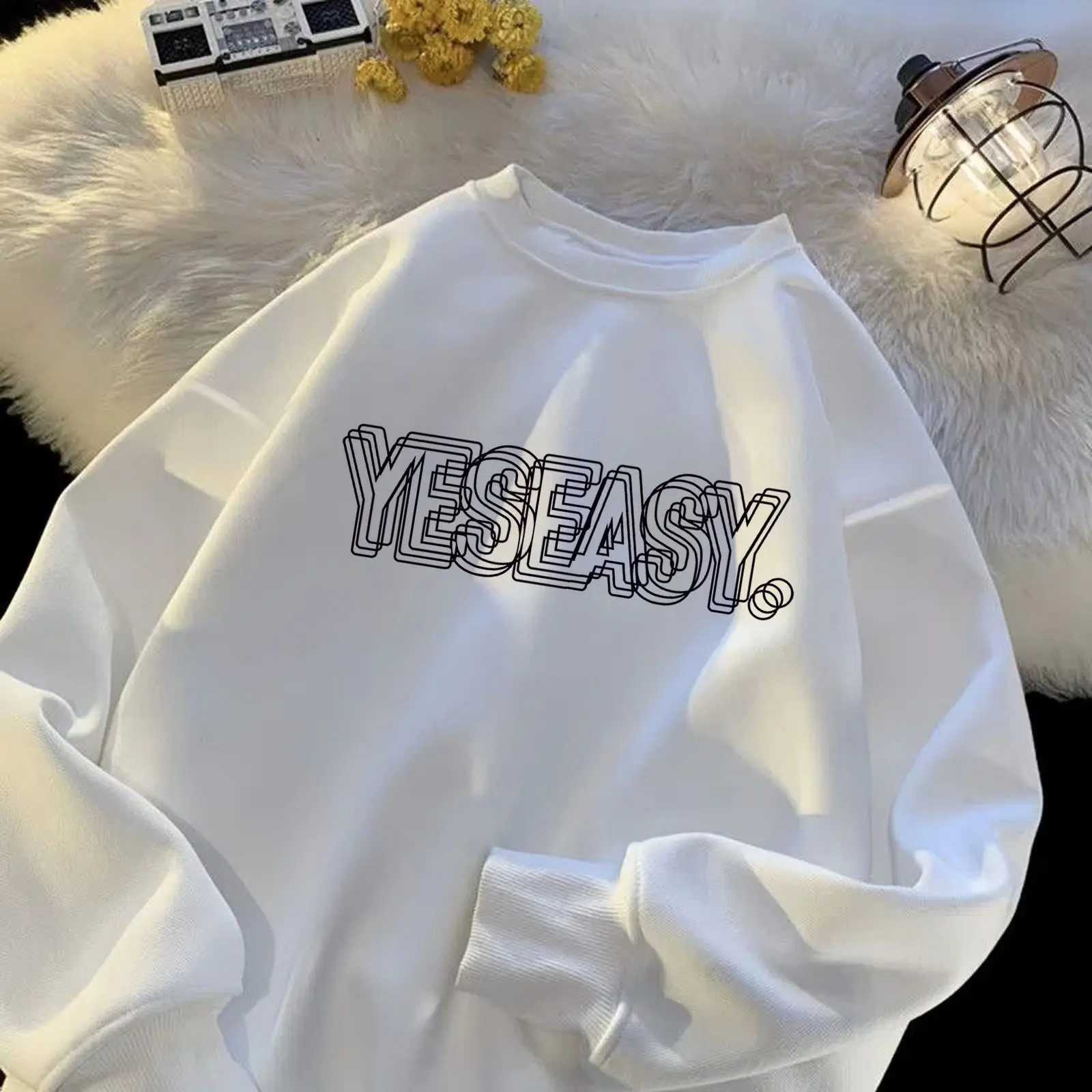 Sports Sweatshirts Woman Flower Kawaii Boho Tricolor Simpleity Letter-Printed Simple Mid-Length Interesting Decorated Overfit
Sports Sweatshirts Woman Flower Kawaii Boho Tricolor Simpleity Letter-Printed Simple Mid-Length Interesting Decorated Overfit