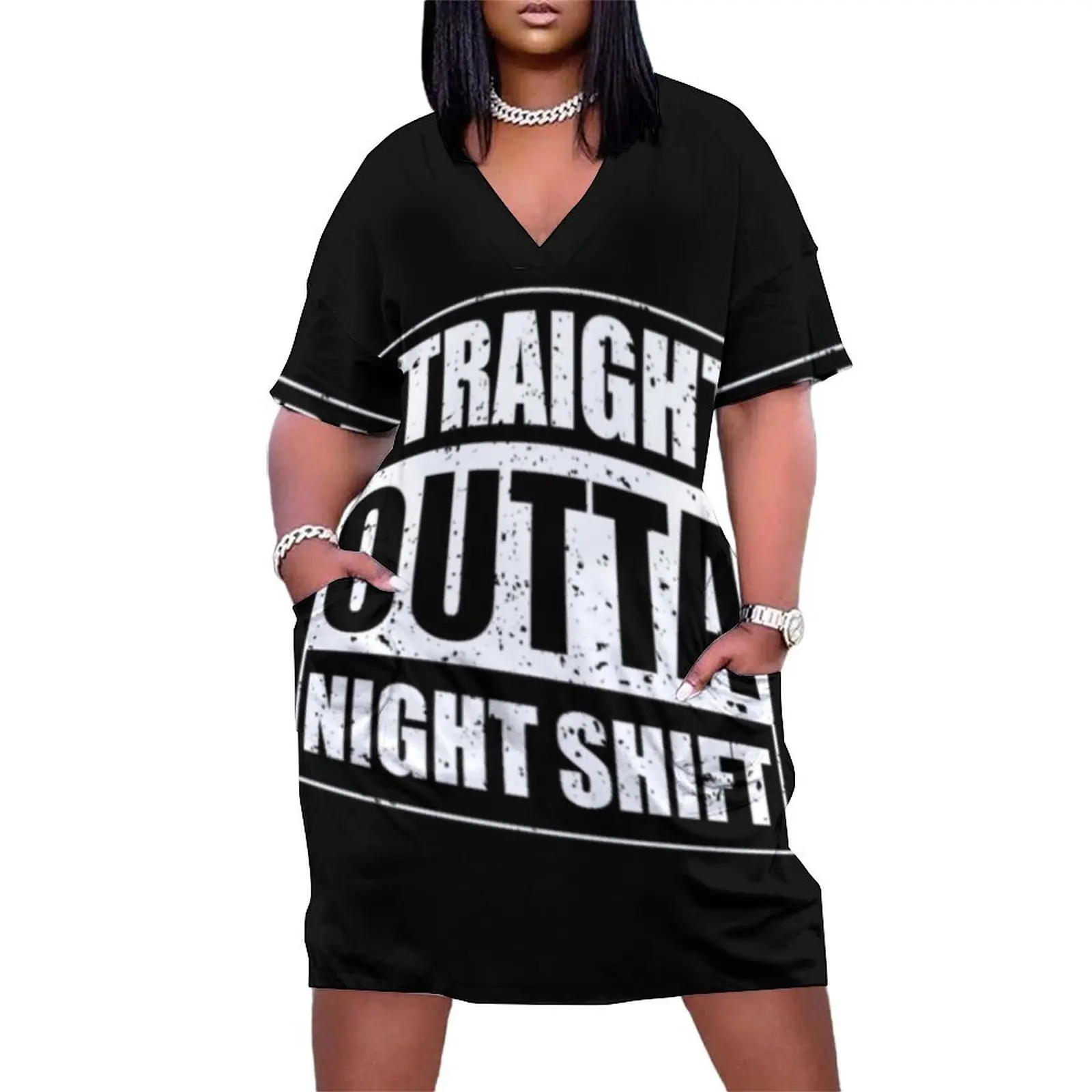 Straight Outta Night Shift Nurse Loose Pocket Dress beach dresses long sleeve dress ceremony dresses dress for women summer
Straight Outta Night Shift Nurse Loose Pocket Dress beach dresses long sleeve dress ceremony dresses dress for women summer