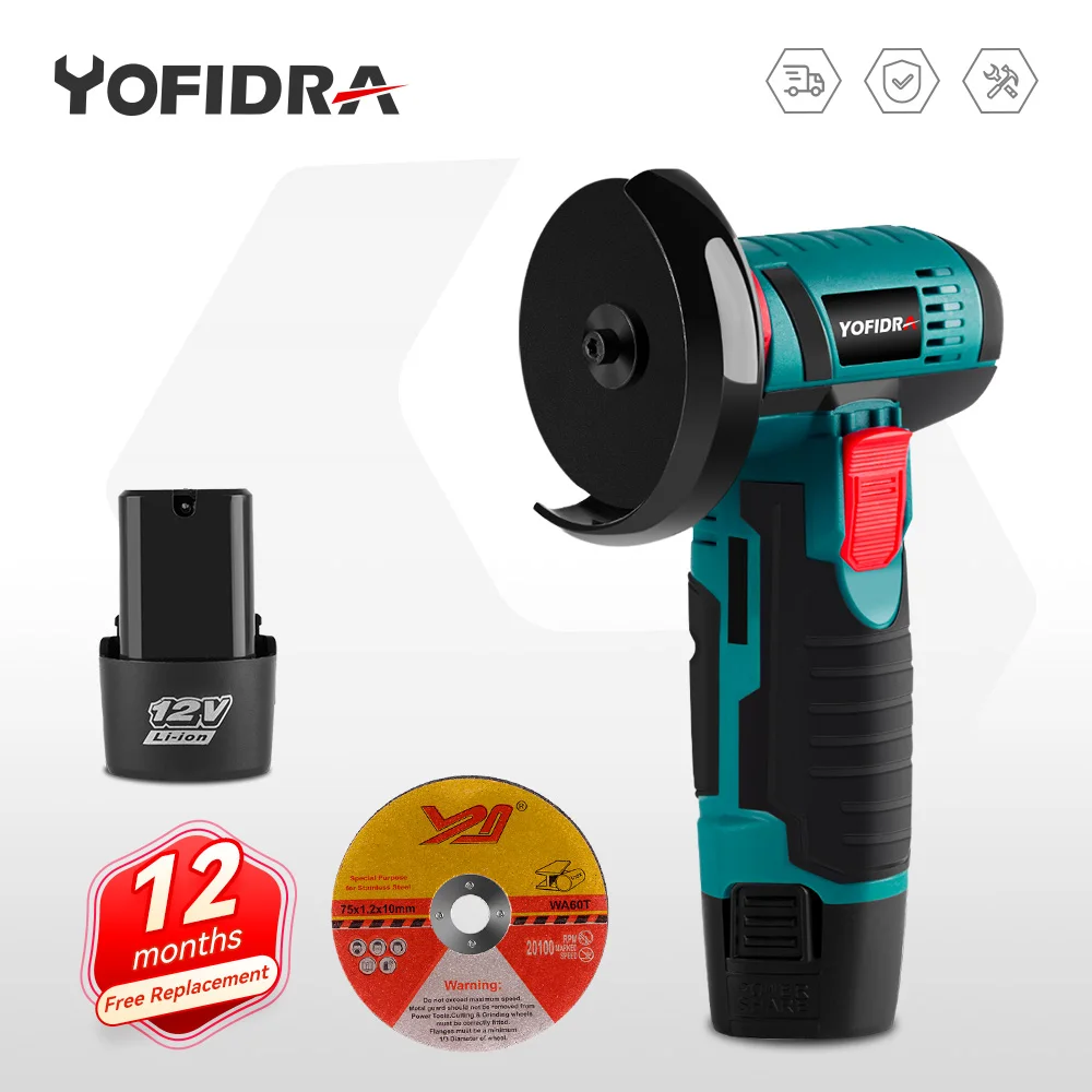 12V Mini Electric Angle Grinder Battery Powered 19500RPM Cordless Rechargeable Grinding Machine Diamond Cutting Power Tools
12V Mini Electric Angle Grinder Battery Powered 19500RPM Cordless Rechargeable Grinding Machine Diamond Cutting Power Tools
