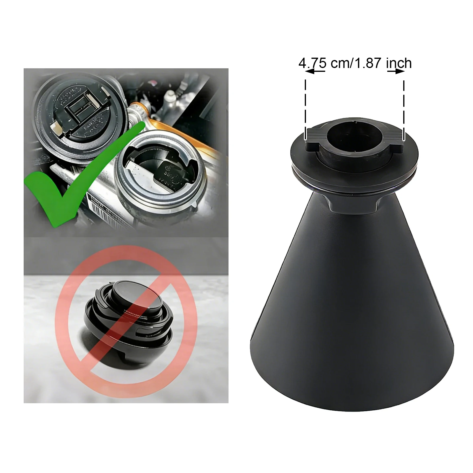 Car Engine Oil Change Funnel Filler for BMW X1 X3 X5 1 3 5 Series Leak Proof Tool
Car Engine Oil Change Funnel Filler for BMW X1 X3 X5 1 3 5 Series Leak Proof Tool