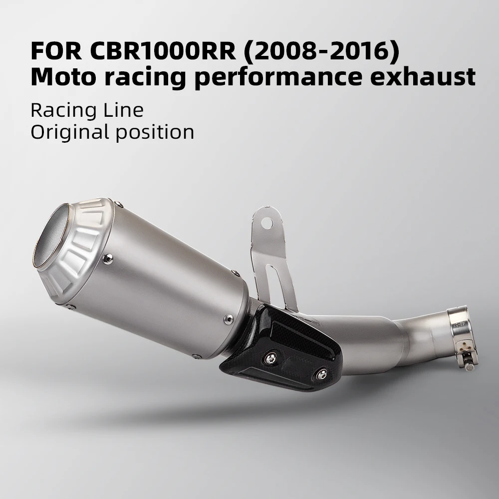 High Performance Universal exhaust silencer for sports car, modified exhaust pipe, CBR1000RR, cbr1000rr, 2008-2016
High Performance Universal exhaust silencer for sports car, modified exhaust pipe, CBR1000RR, cbr1000rr, 2008-2016