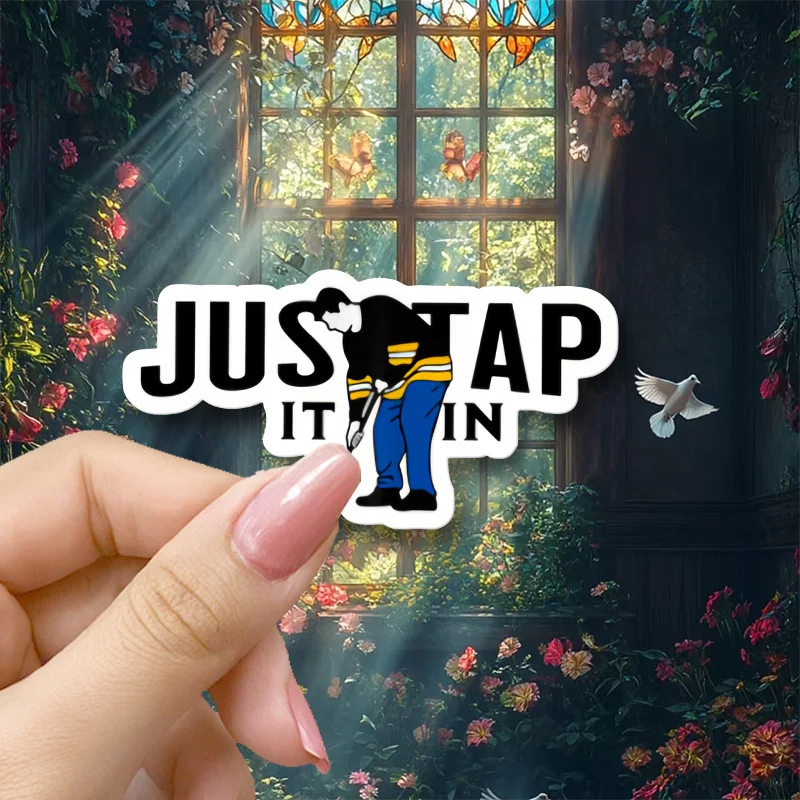 ust Tap It In Happy Gilmore Sticker Suitable for cars, motorcycles, trucks, electric bicycles, windshields, walls,
ust Tap It In Happy Gilmore Sticker Suitable for cars, motorcycles, trucks, electric bicycles, windshields, walls,