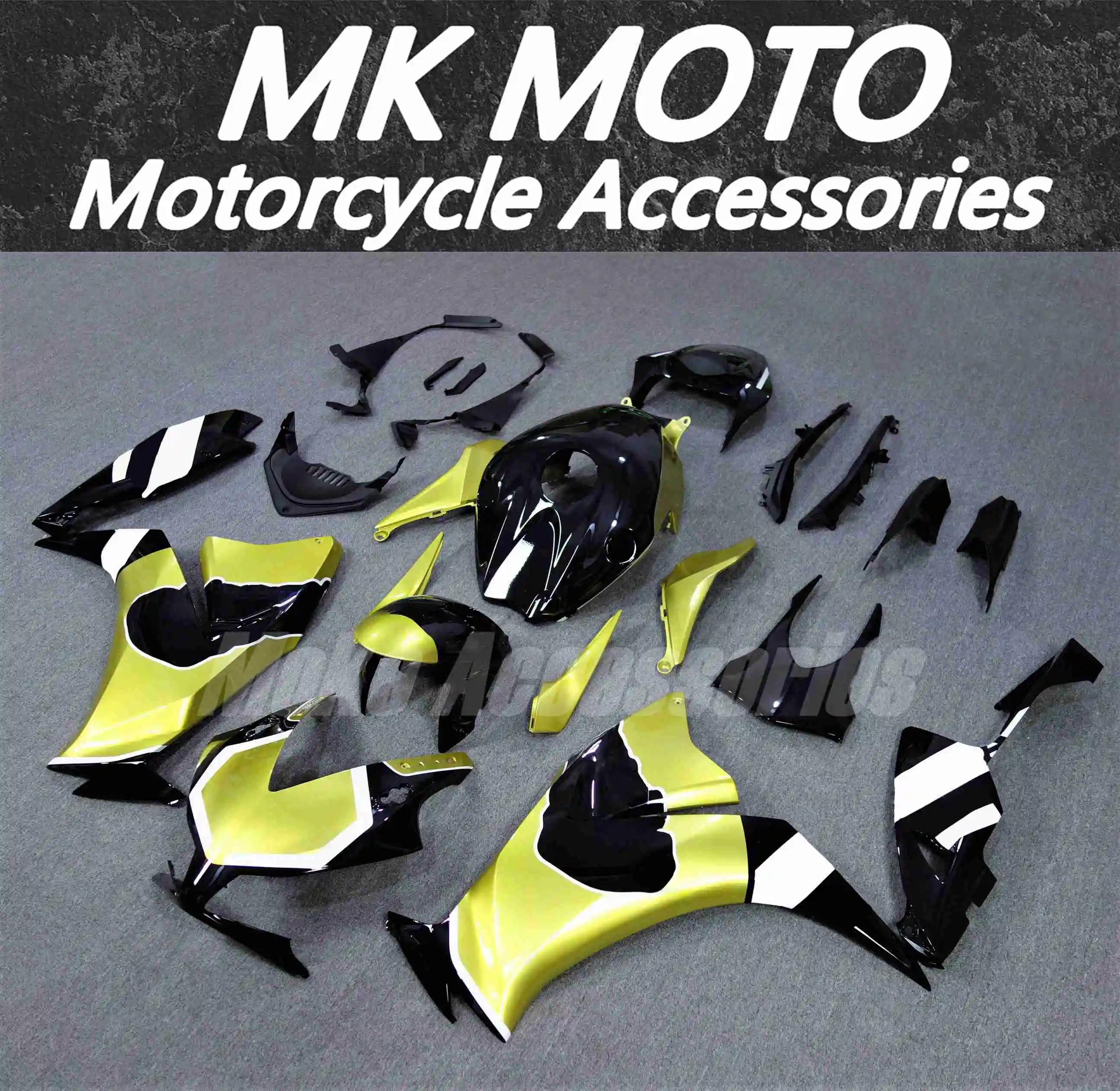 Комплект обтекателей для мотоцикла Moke moto, подходит для Cbr1000rr 2012 2013 2014 2015 2016, комплект кузовных работ, высокое качество, новый, золотой, черный
Комплект обтекателей для мотоцикла Moke moto, подходит для Cbr1000rr 2012 2013 2014 2015 2016, комплект кузовных работ, высокое качество, новый, золотой, черный