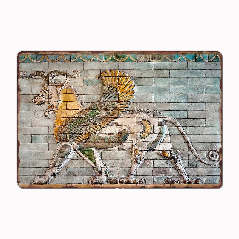Persian Griffin Left Winged Genie Baphomet Metal Sign Poster Garage Room Decor Automobile Club Custom Tin Vintage Home Decor
Persian Griffin Left Winged Genie Baphomet Metal Sign Poster Garage Room Decor Automobile Club Custom Tin Vintage Home Decor