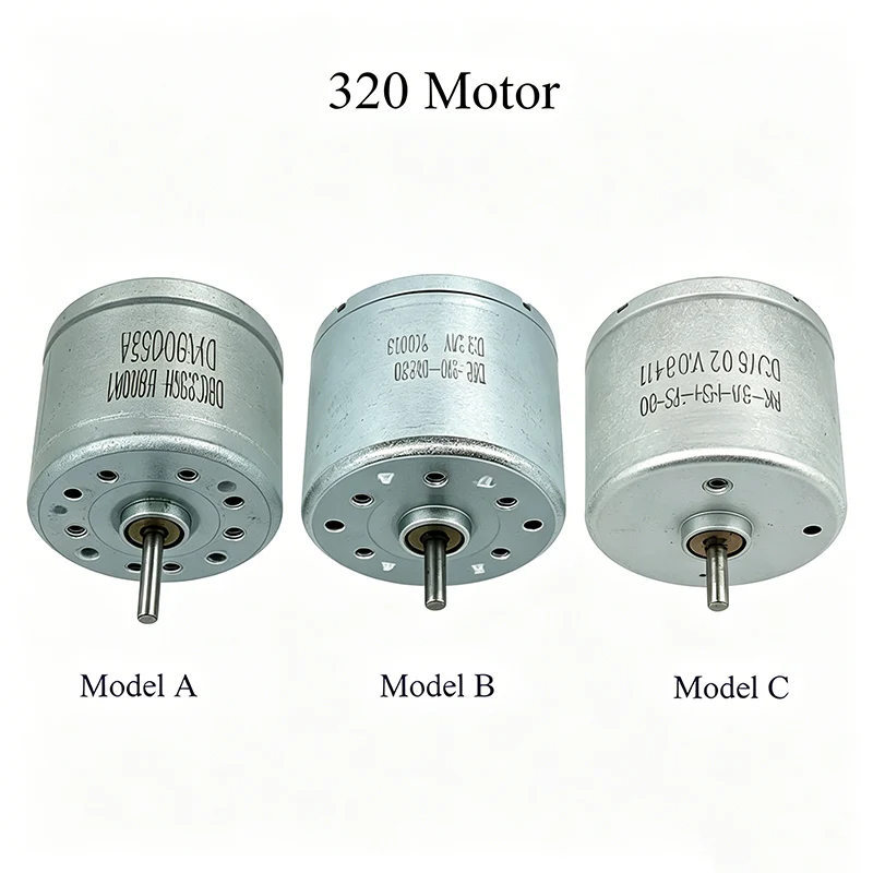 Mini 320 Silent DC Motor 3.7V 6V 12V Micro 24mm round Spindle Low Speed for DIY Toy Sweeper DVD Player Suitable for Hobby Use
Mini 320 Silent DC Motor 3.7V 6V 12V Micro 24mm round Spindle Low Speed for DIY Toy Sweeper DVD Player Suitable for Hobby Use