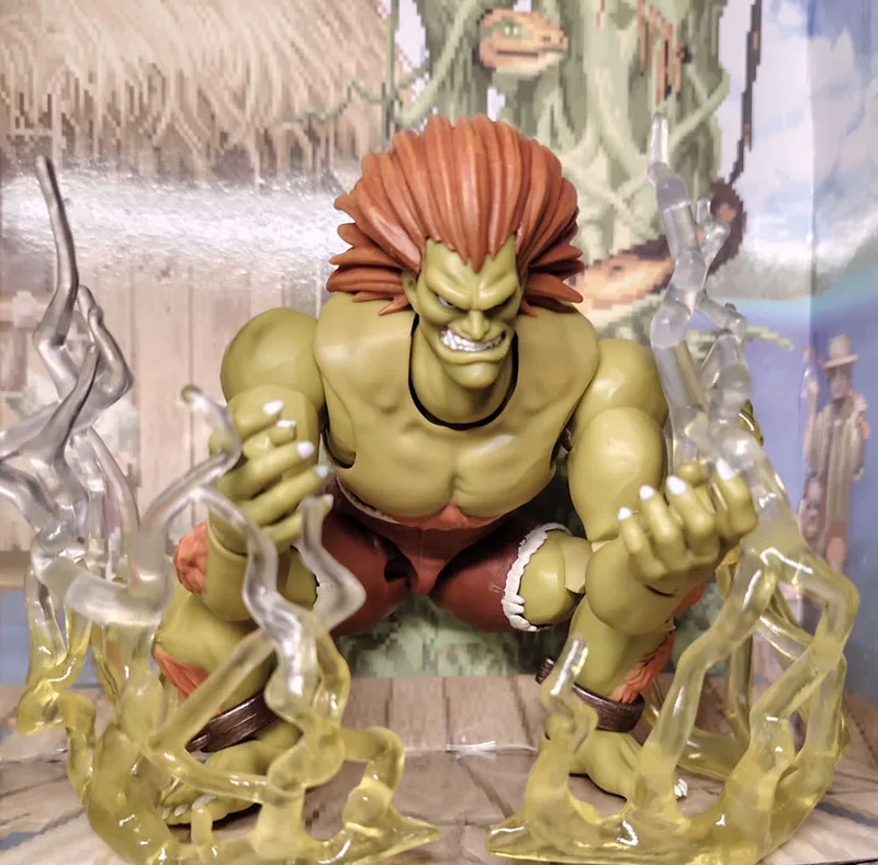 Blanka Figure Game Street Fighter Wave 4 Action Figuras Jada Toys 7-Inch GK Statue Anime Model Peripheral Gift for Kids Original
Blanka Figure Game Street Fighter Wave 4 Action Figuras Jada Toys 7-Inch GK Statue Anime Model Peripheral Gift for Kids Original