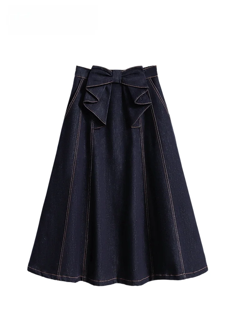 plus Size Denim Skirt Women's Summer New Style Pear Body Shape Design Sensation Skirts Trendy High Waist Cotton Blend
plus Size Denim Skirt Women's Summer New Style Pear Body Shape Design Sensation Skirts Trendy High Waist Cotton Blend