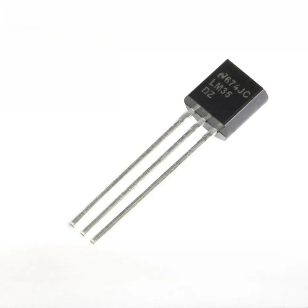 10Pcs LM35DZ TO-92 Precision Temperature Sensor Linear Voltage Output 0 100 Degree Celsius for Arduino Industrial Monitoring Sys
10Pcs LM35DZ TO-92 Precision Temperature Sensor Linear Voltage Output 0 100 Degree Celsius for Arduino Industrial Monitoring Sys