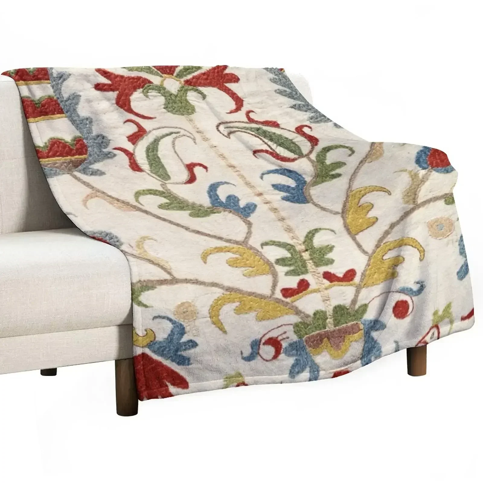 Vintage Bohemian Suzani 4 Throw Blanket Soft Home Decor Blanket for Couch Bedroom
Vintage Bohemian Suzani 4 Throw Blanket Soft Home Decor Blanket for Couch Bedroom