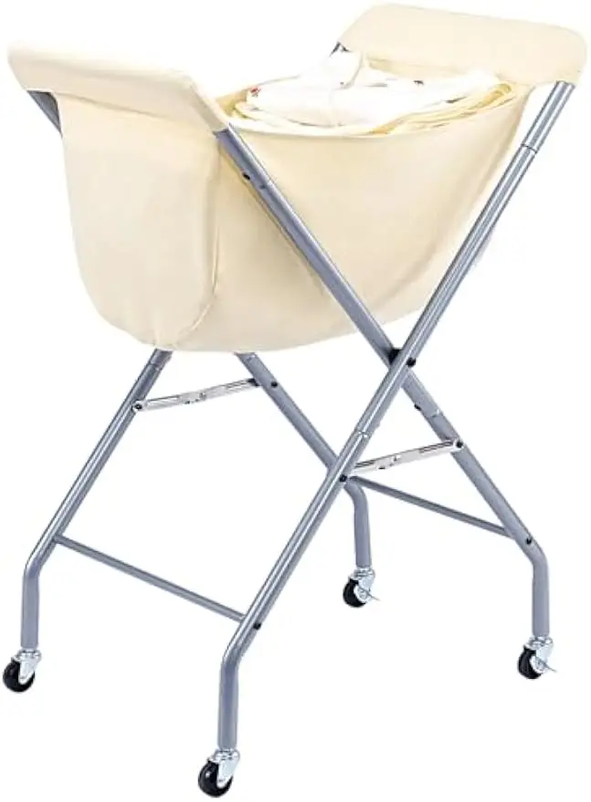 32-дюймовая тележка на колесиках со съемным мешком, 4 колесами и тормозами, складная корзина с металлическим каркасом
32-дюймовая тележка на колесиках со съемным мешком, 4 колесами и тормозами, складная корзина с металлическим каркасом