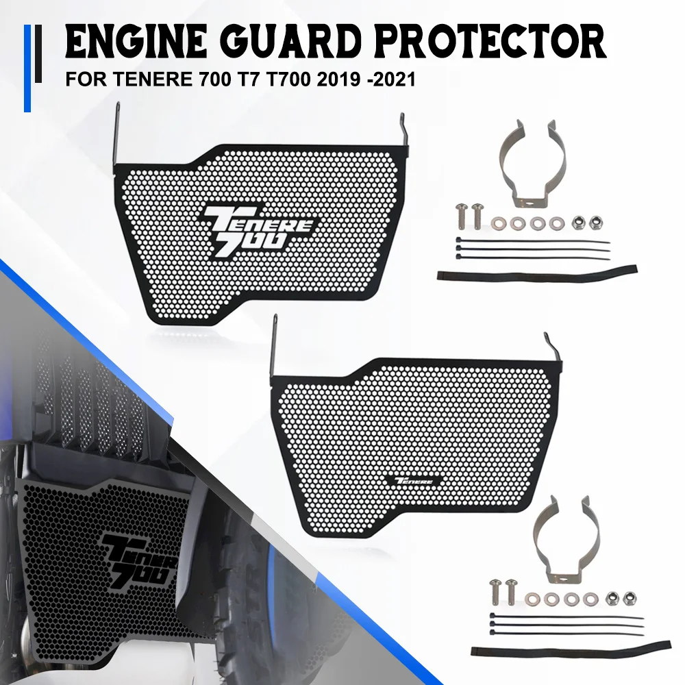 For Yamaha Tenere 700 T7 T700 2019 -2021 Motorcycle Engine Cover Guard Downpipe Grille Gurad Cylinder Head Guard Tenere700
For Yamaha Tenere 700 T7 T700 2019 -2021 Motorcycle Engine Cover Guard Downpipe Grille Gurad Cylinder Head Guard Tenere700