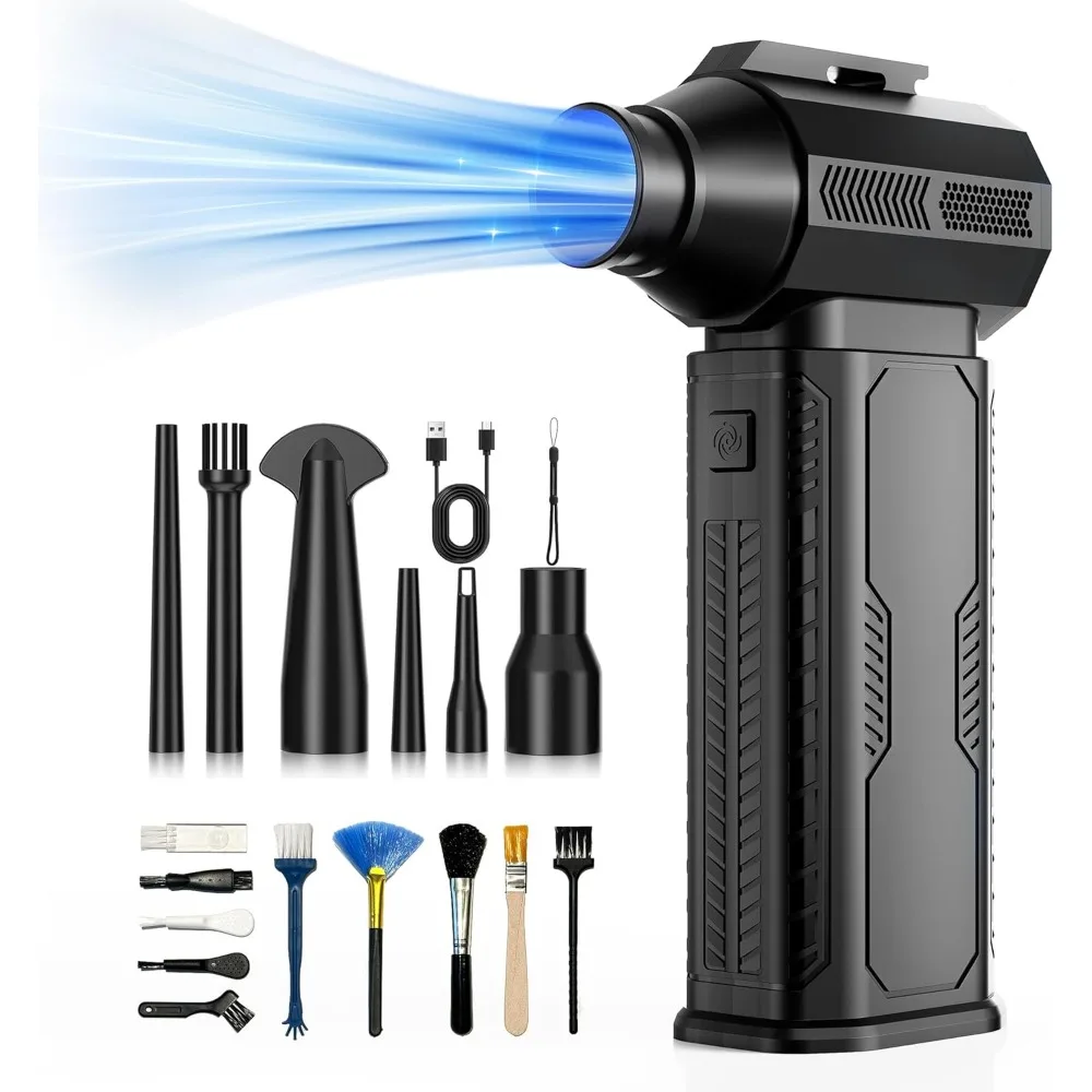 High Speed Cordless Electric Air Duster Rechargeable Adjustable Blower for Keyboard Computer Car Home Cleaning
High Speed Cordless Electric Air Duster Rechargeable Adjustable Blower for Keyboard Computer Car Home Cleaning