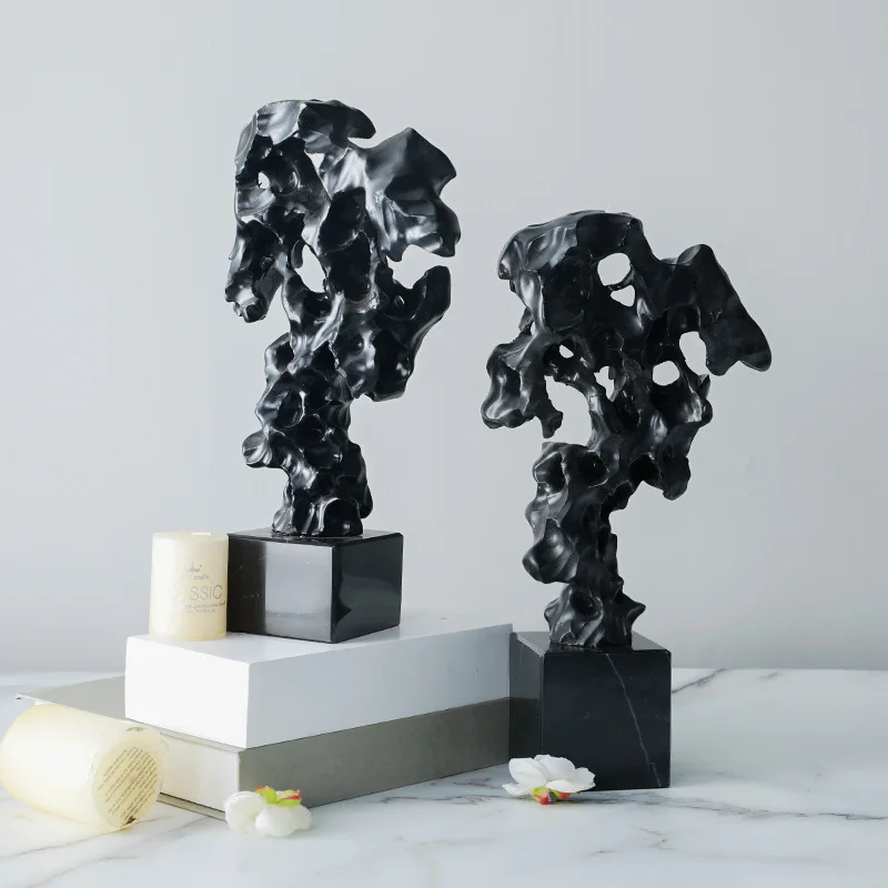 New Chinese Taihu stone sculpture ornament model room entrance table wine cabinet hotel sales department living room soft decora
New Chinese Taihu stone sculpture ornament model room entrance table wine cabinet hotel sales department living room soft decora