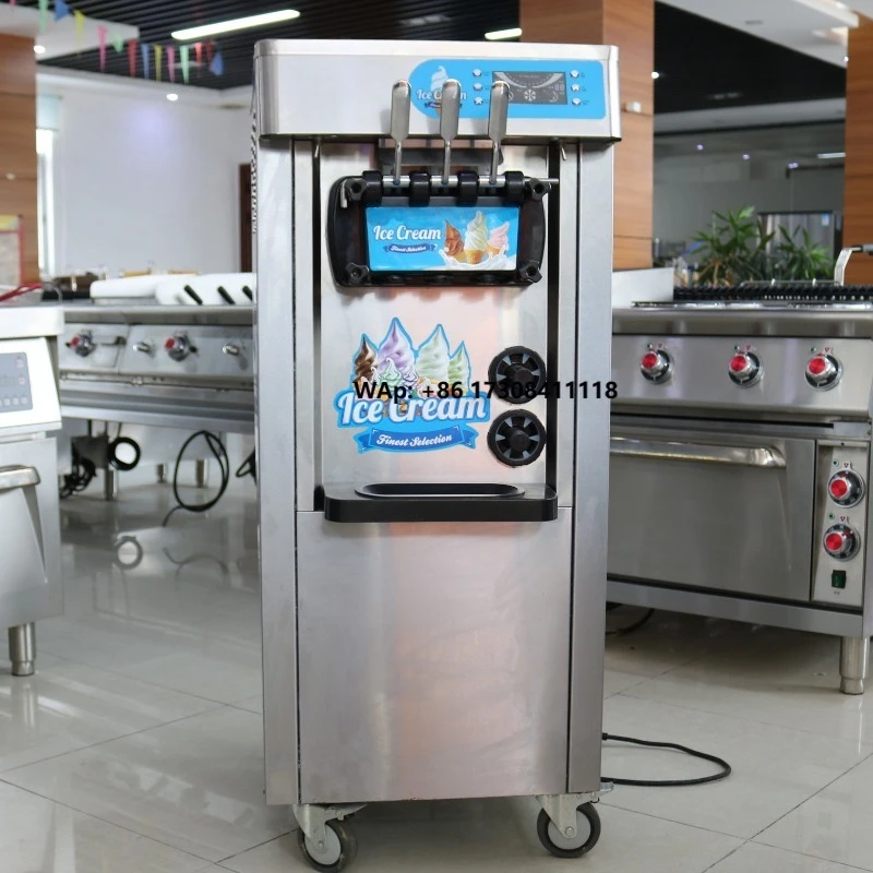 Soft ice cream machine with dual compressors/pre-cooling function/air pump
Soft ice cream machine with dual compressors/pre-cooling function/air pump