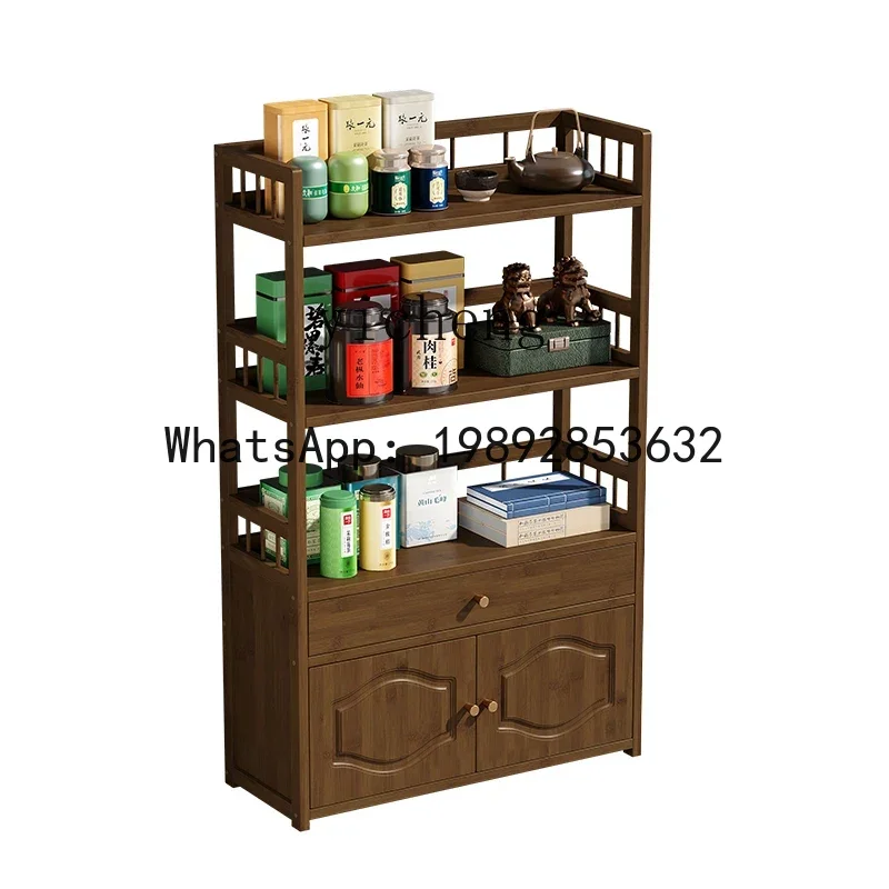 LYY Tea Cabinet Bamboo Solid Wood Side Cabinet Side Table Office Teaware Storage Rack Tea Cabinet
LYY Tea Cabinet Bamboo Solid Wood Side Cabinet Side Table Office Teaware Storage Rack Tea Cabinet