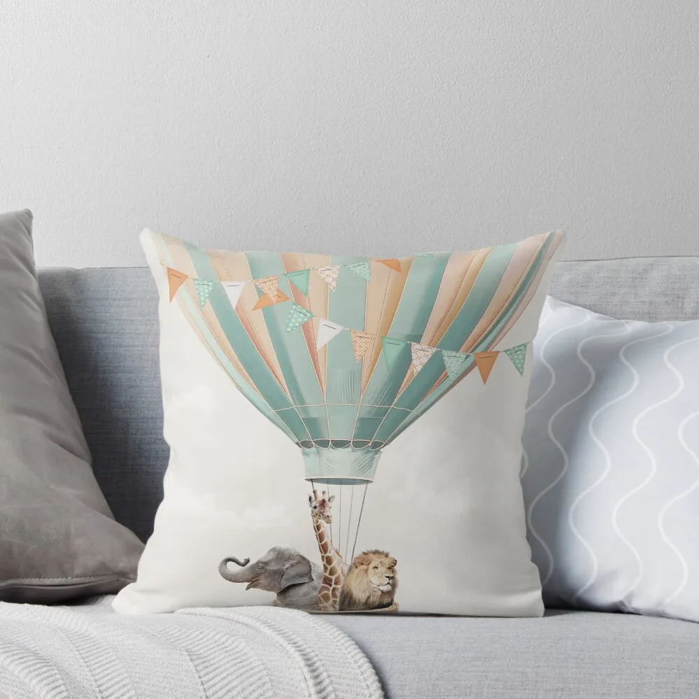 Hot air balloon animal adventures Throw Pillow luxury sofa pillows pillow pillowcase Pillow Covers Decorative
Hot air balloon animal adventures Throw Pillow luxury sofa pillows pillow pillowcase Pillow Covers Decorative