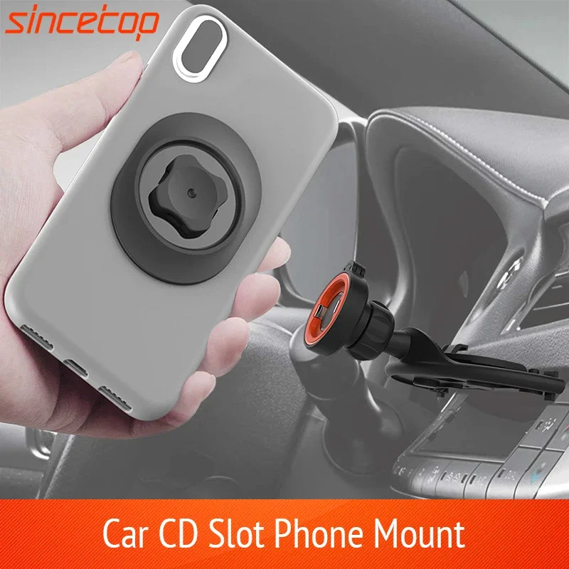 Universal Car CD Slot Phone Holder 360 Rotation Cradle Navigation Mount Cell Phone Stand Bracket Clip for iPhone Samsung GPS
Universal Car CD Slot Phone Holder 360 Rotation Cradle Navigation Mount Cell Phone Stand Bracket Clip for iPhone Samsung GPS