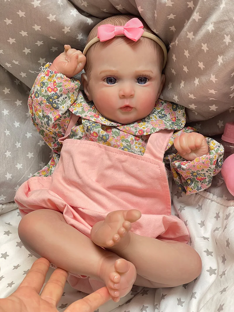 Cokela 20inch/50cm Real baby doll Real Soft Touch Baby Realistic Silicone Reborn Baby Doll With Hand-Drawing Hair
Cokela 20inch/50cm Real baby doll Real Soft Touch Baby Realistic Silicone Reborn Baby Doll With Hand-Drawing Hair